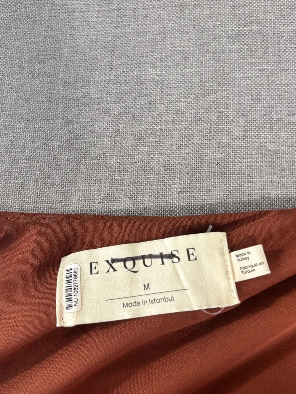 Exquise Ethereal Paislee One-Shoulder Chiffon Maxi - Picture 8 of 8